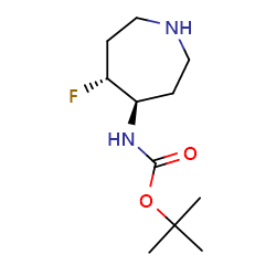 tert-butylN-[trans-5-fluoroazepan-4-yl]carbamate图片