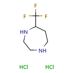 5-(trifluoromethyl)-1,4-diazepanedihydrochloride图片