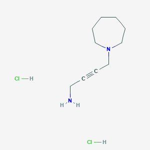 4-(azepan-1-yl)but-2-yn-1-aminedihydrochloride图片