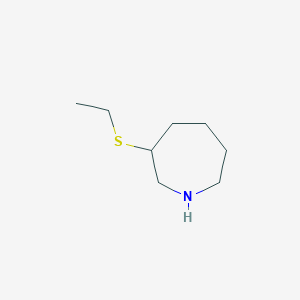 3-(ethylsulfanyl)azepane图片