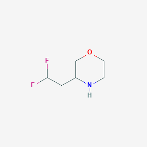 3-(2,2-difluoroethyl)morpholine图片