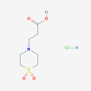 1,1-Dixoide-4-thiomorpholine Propanoic Acid Hydrochloride图片