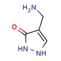 4-(aminomethyl)-2,3-dihydro-1H-pyrazol-3-one图片