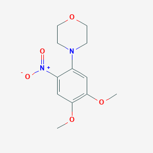 4-(4,5-Dimethoxy-2-nitrophenyl)morpholine图片