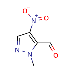 2-methyl-4-nitro-pyrazole-3-carbaldehyde图片