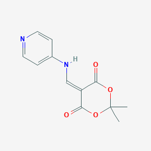 2,2-Dimethyl-5-{[(pyridin-4-yl)amino]methylidene}-1,3-dioxane-4,6-dione图片