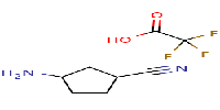 3-aminocyclopentane-1-carbonitriletrifluoroaceticacid图片