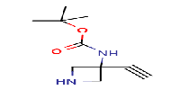 tert-butylN-(3-ethynylazetidin-3-yl)carbamate图片