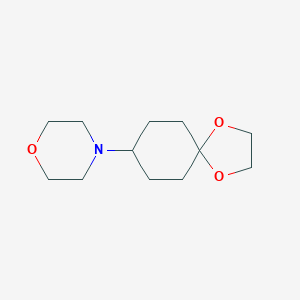 4-(1,4-Dioxaspiro[4,5]dec-8-yl)morpholine图片