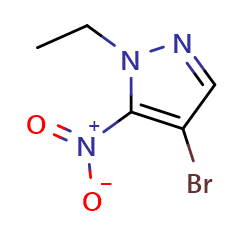4-bromo-1-ethyl-5-nitro-1H-pyrazole图片