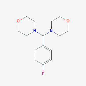 4,4'-[(4-Fluorophenyl)methylene]dimorpholine图片