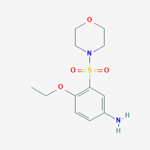 4-Ethoxy-3-(morpholine-4-sulfonyl)aniline图片