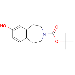 tert-butyl7-hydroxy-2,3,4,5-tetrahydro-1H-3-benzazepine-3-carboxylate图片