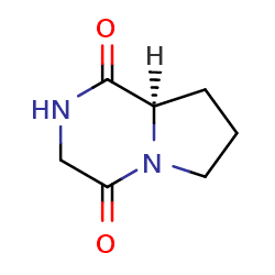 (8aR)-octahydropyrrolo[1,2-a]piperazine-1,4-dione图片