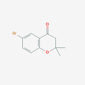 6-bromo-2,2-dimethyl-3,4-dihydro-2H-1-benzopyran-4-one图片