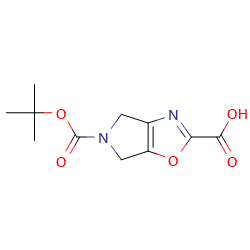 5-[(tert-butoxy)carbonyl]-4H,5H,6H-pyrrolo[3,4-d][1,3]oxazole-2-carboxylicacid图片