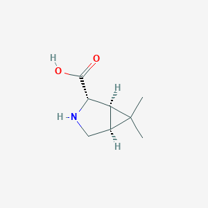 (1r,2s,5s)-6,6-dimethyl-3-azabicyclo[3,1,0]hexane-2-carboxylicacid图片