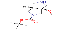 tert-butyltrans-3a-methoxy-octahydropyrrolo[3,4-c]pyrrole-2-carboxylate图片