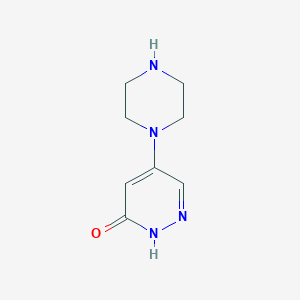 5-(piperazin-1-yl)pyridazin-3-ol图片
