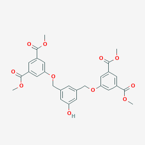 3,5-Bis[3,5-bis(methoxycarbonyl)phenoxymethyl]phenol图片