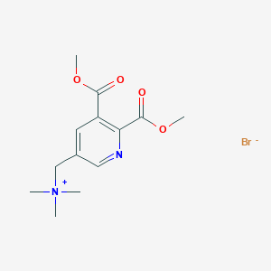5,6-bis(Methoxycarbonyl)-N,N,N-trimethyl-3-pyridinemethanaminium Bromide图片