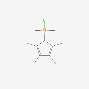 Chlorodimethyl(2,3,4,5-tetramethylcyclopenta-2,4-dien-1-yl)silane图片