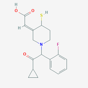 trans R-138727,(Prasugrel Metabolite)->90%(Mixture of Diastereomers)图片