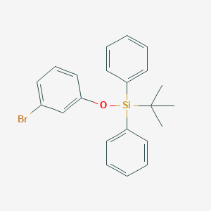 (3-Bromophenoxy)(tert-butyl)diphenylsilane图片