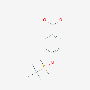 tert-Butyl[4-(dimethoxymethyl)phenoxy]dimethylsilane图片
