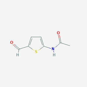 N-(5-甲酰基-2-噻吩)乙酰胺图片