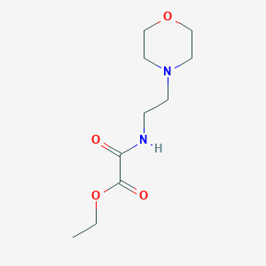 ethyl {[2-(morpholin-4-yl)ethyl]carbamoyl}formate图片