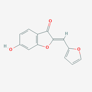 (2Z)-2-(2-furylmethylene)-6-hydroxy-1-benzofuran-3(2H)-one图片