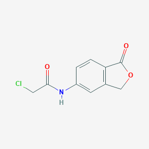 2-chloro-N-(1-oxo-1,3-dihydro-2-benzofuran-5-yl)acetamide图片