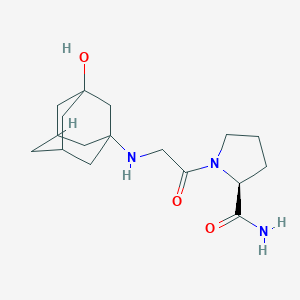 N-(3-Hydroxytricyclo[3,3,1,13,7]dec-1-yl)glycyl-L-prolinamide图片