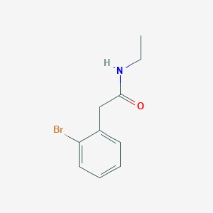 Ethyl 2-(2-bromophenyl)acetamide图片
