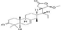 3-Oxo-21α-methoxy-24,25,26,27-tetranortirucall-7-ene-23(21)-lactone图片