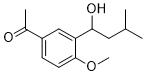 1-(3-(1-Hydroxy-3-methylbutyl)-4-methoxyphenyl)ethan-1-one图片