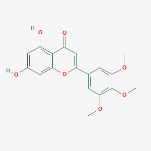 5,7-Dihydroxy-3',4',5'-trimethoxyflavone图片