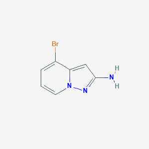 4-Bromopyrazolo[1,5-A]pyridin-2-amine图片