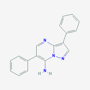 3,6-Diphenylpyrazolo[1,5-a]pyrimidin-7-amine图片