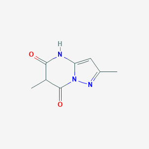 2,6-dimethyl-4H,5H,6H,7H-pyrazolo[1,5-a]pyrimidine-5,7-dione图片