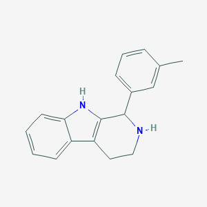 1-(3-methylphenyl)-2,3,4,9-tetrahydro-1H-beta-carboline图片