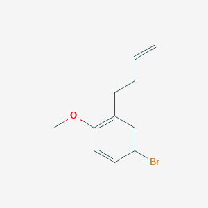4-(5-Bromo-2-methoxyphenyl)-1-butene图片
