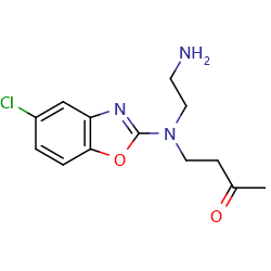 4-[(2-aminoethyl)(5-chloro-1,3-benzoxazol-2-yl)amino]butan-2-one图片