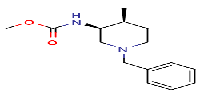 methylN-[(3S,4S)-1-benzyl-4-methylpiperidin-3-yl]carbamate图片