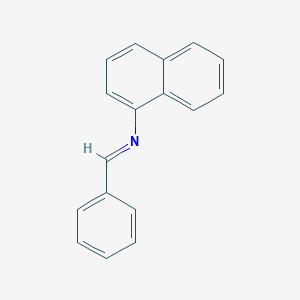 (E)-N-(naphthalen-1-yl)-1-phenylmethanimine图片