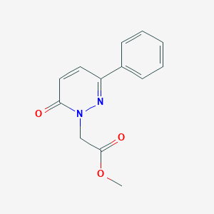 Methyl(6-oxo-3-phenylpyridazin-1(6H)-yl)acetate图片