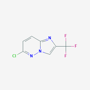 6-chloro-2-(trifluoromethyl)imidazo[1,2-b]pyridazine图片