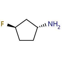 trans-3-fluorocyclopentan-1-amine图片