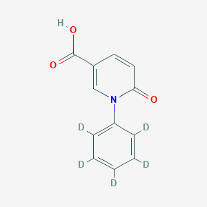 5-Carboxy-N-phenyl-2-1H-pyridone-d5图片